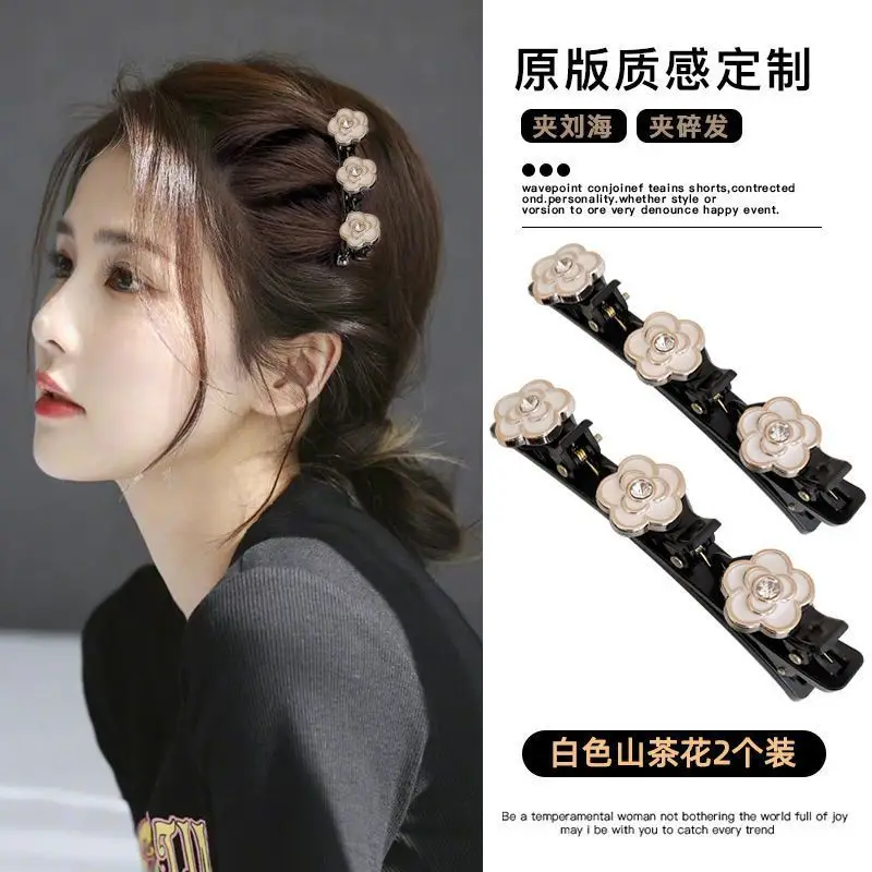 Women's Small Clip Hairpin for Autumn Winter Bangs