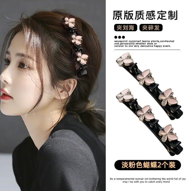 Women's Small Clip Hairpin for Autumn Winter Bangs
