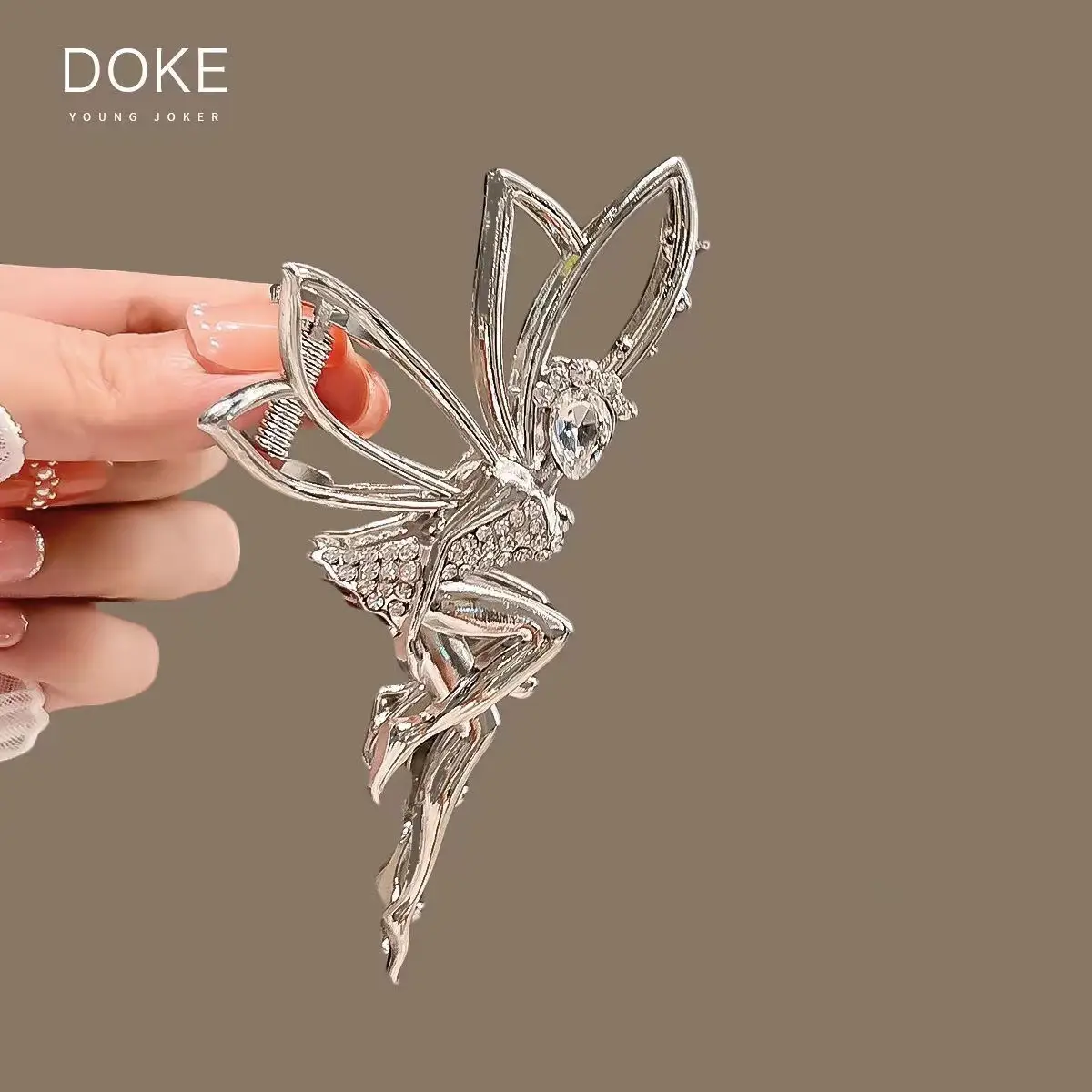 Silver Princess Hair Clip for Women — feature 6