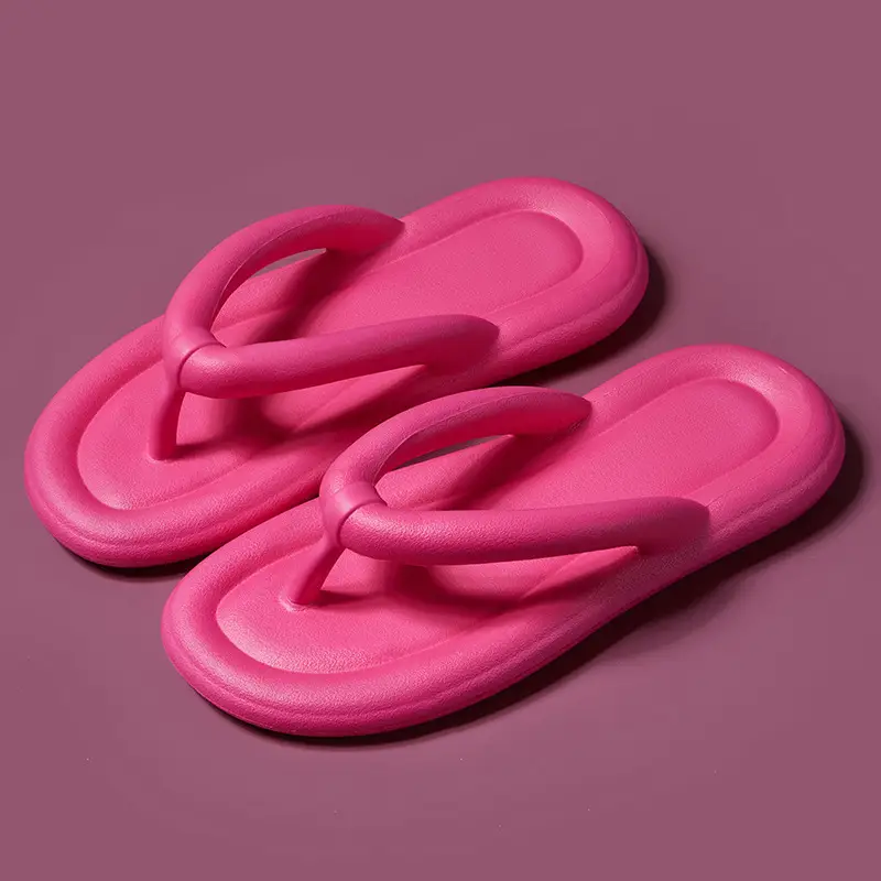 Green Casual Flip Flops for Women Girls