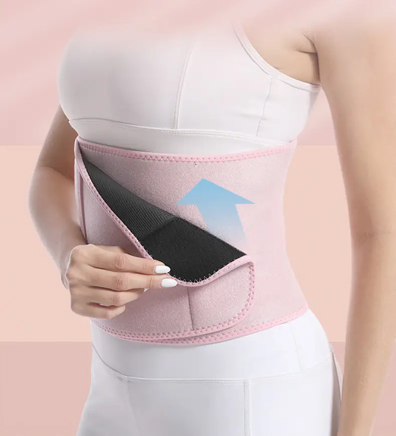 Women's Pink Waist Belt for Running Yoga & Fat Burning — feature 7