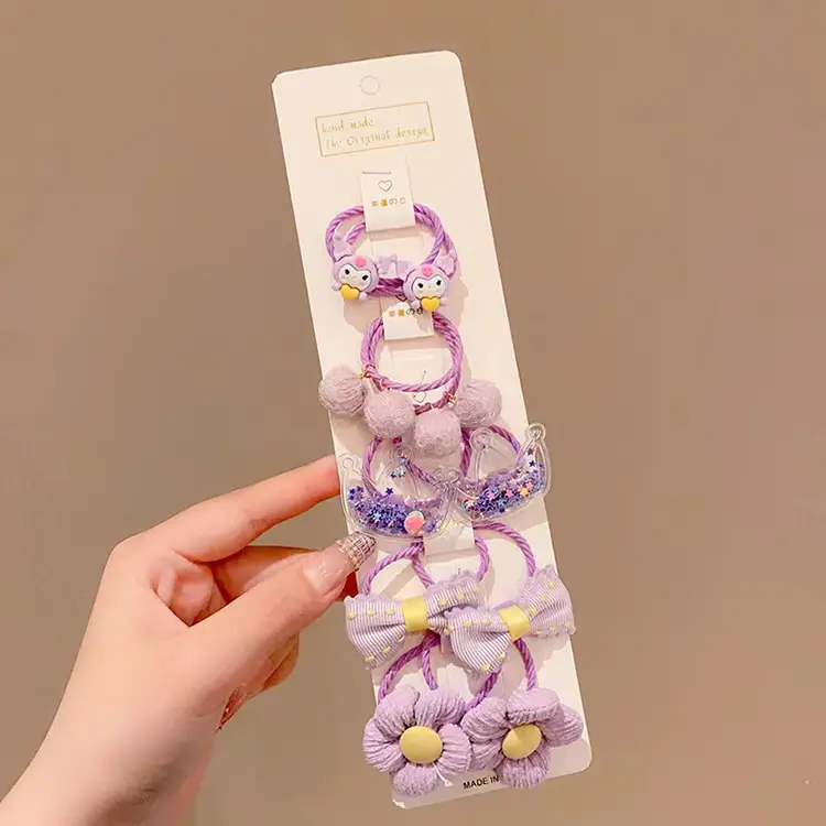 Cute Flower & Bow Baby Hair Bands for Girls — feature 9