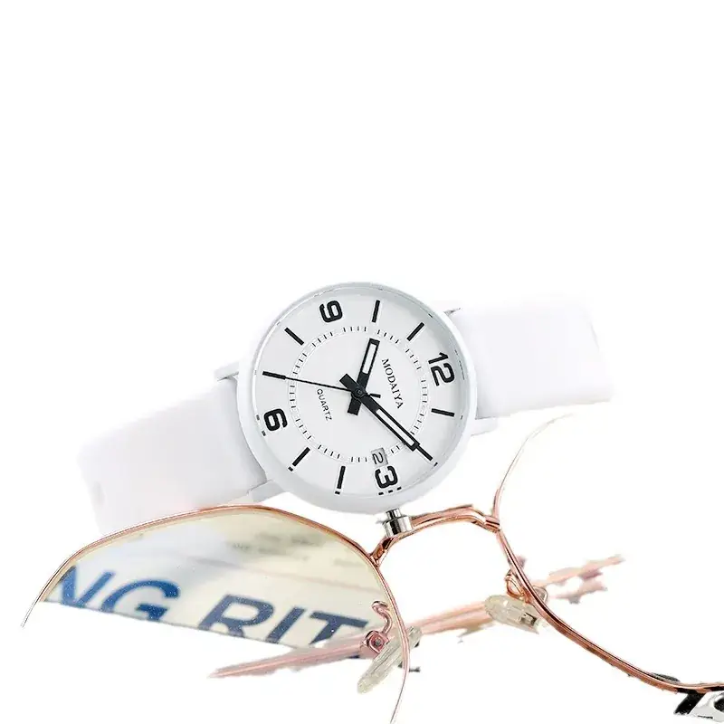 Green Silicone Student Watch with Waterproof Design - Image 8