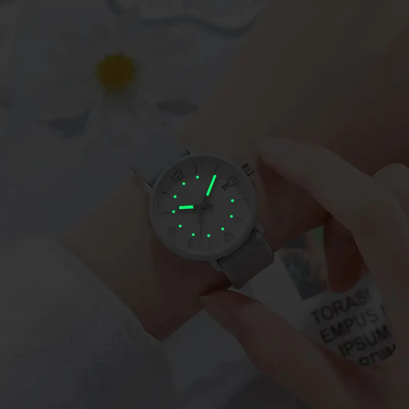 Green Silicone Student Watch with Waterproof Design — feature 10