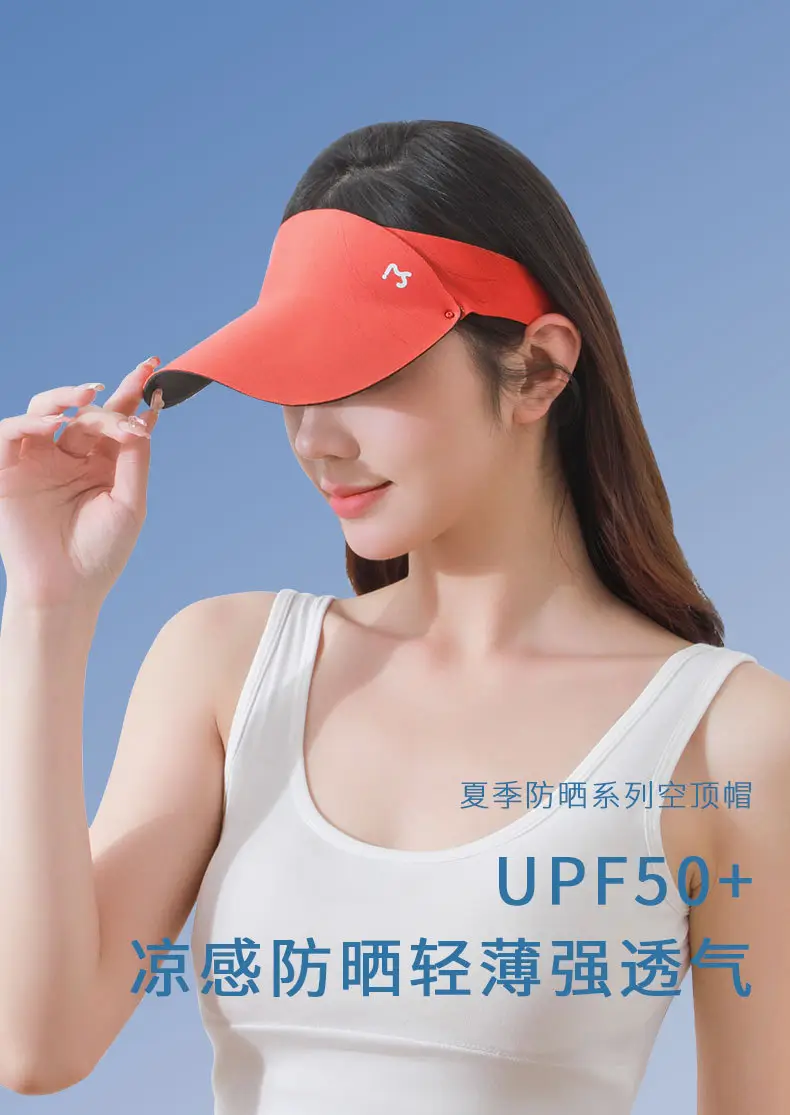 Women Yellow UV Visor Hat 47g Lightweight — feature 13