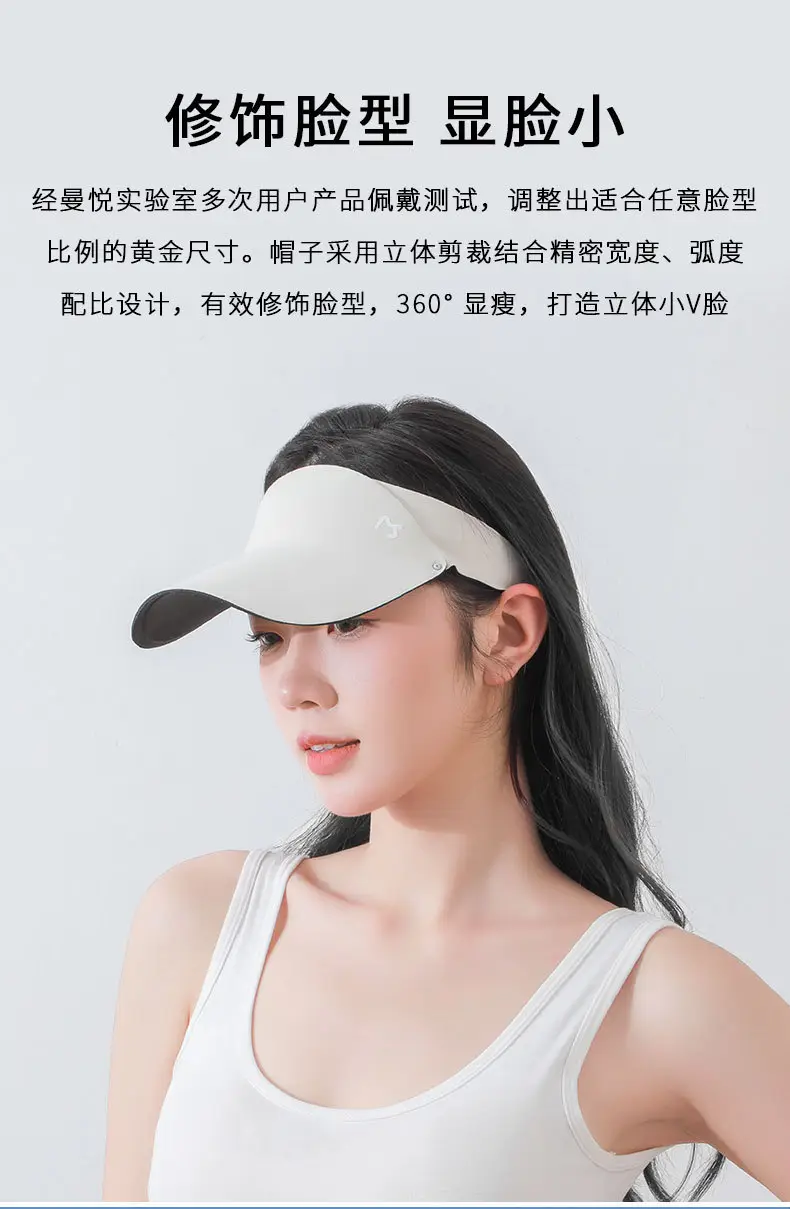 Women Yellow UV Visor Hat 47g Lightweight — feature 17