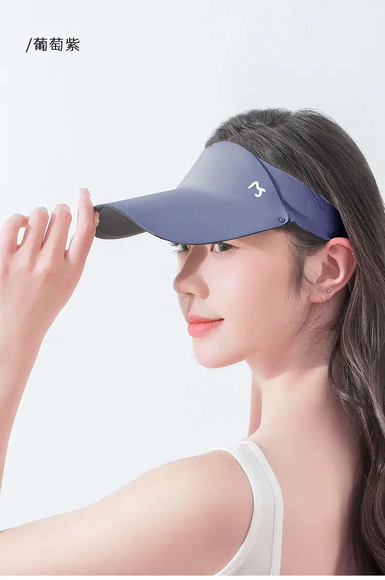 Women Yellow UV Visor Hat 47g Lightweight — feature 25
