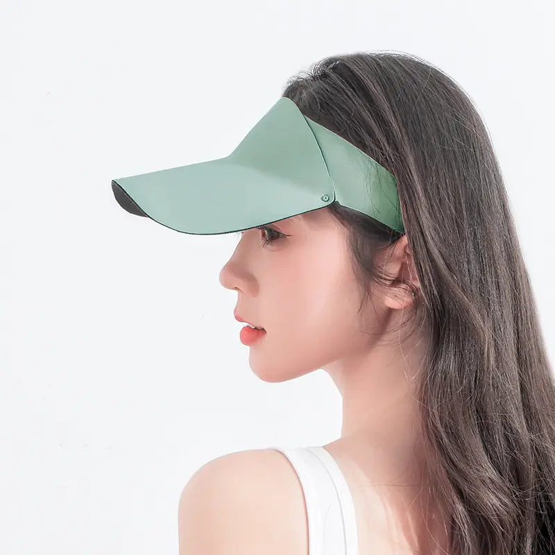 Women Yellow UV Visor Hat 47g Lightweight - Image 4