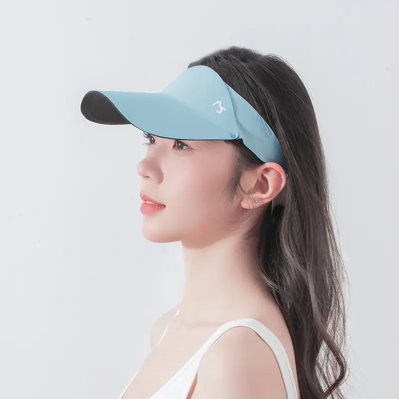 Women Yellow UV Visor Hat 47g Lightweight - Image 5