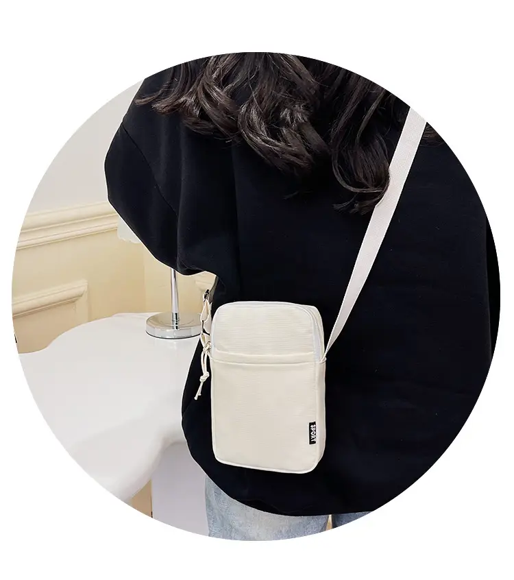 Trendy Yellow Square Mobile Phone Bag for Women — feature 15