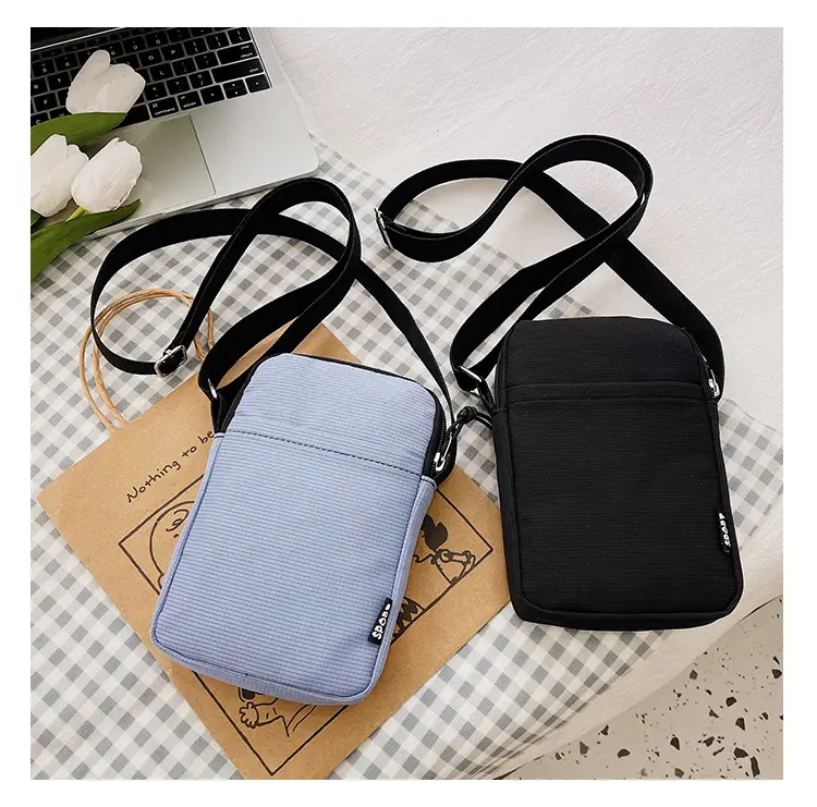 Trendy Yellow Square Mobile Phone Bag for Women — feature 25