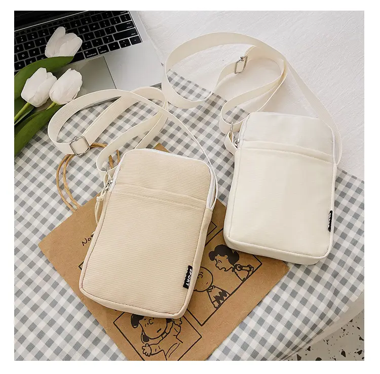 Trendy Yellow Square Mobile Phone Bag for Women — feature 27
