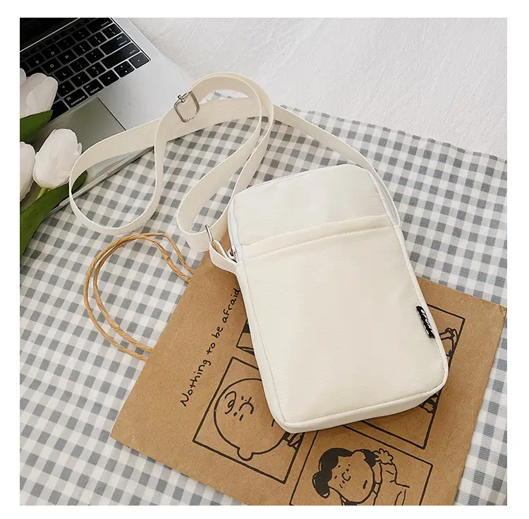 Trendy Yellow Square Mobile Phone Bag for Women — feature 31