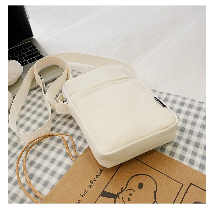 Trendy Yellow Square Mobile Phone Bag for Women — feature 33