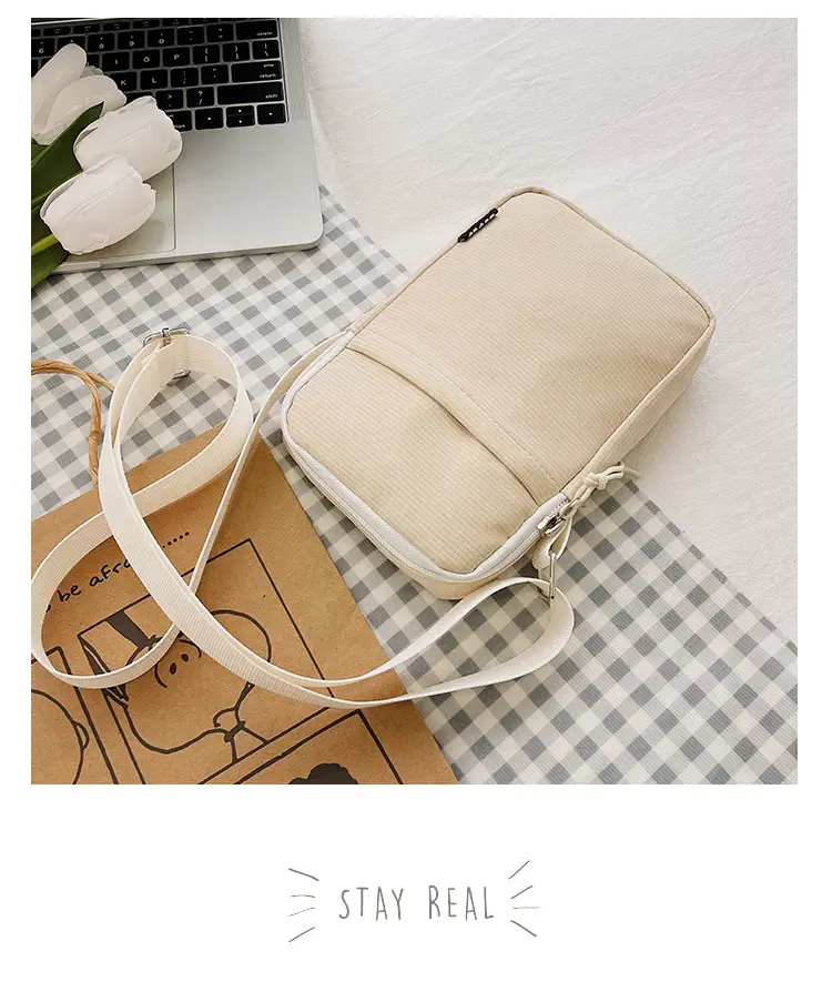 Trendy Yellow Square Mobile Phone Bag for Women — feature 34