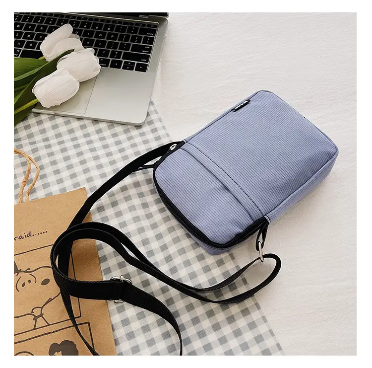 Trendy Yellow Square Mobile Phone Bag for Women — feature 44