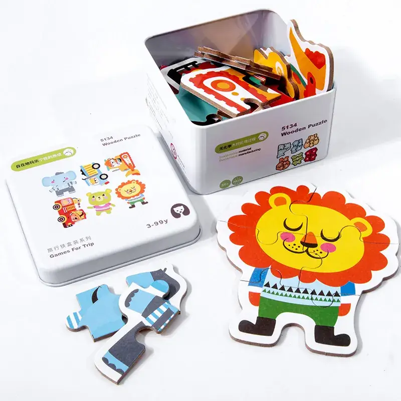 Children's Wooden Gyro Puzzle Toy for Boys Girls 3-9y - Image 19