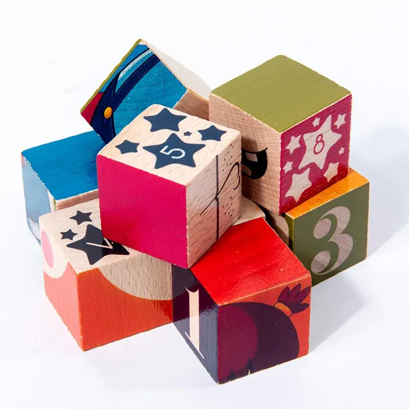 Children's Wooden Gyro Puzzle Toy for Boys Girls 3-9y - Image 20