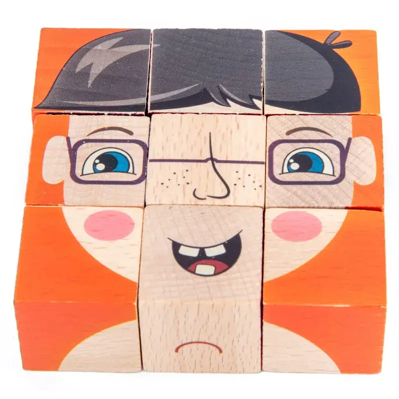 Children's Wooden Gyro Puzzle Toy for Boys Girls 3-9y - Image 22