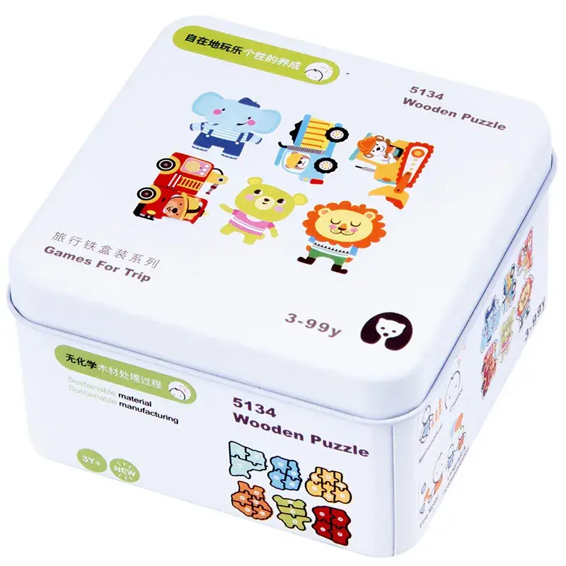 Children's Wooden Gyro Puzzle Toy for Boys Girls 3-9y - Image 10