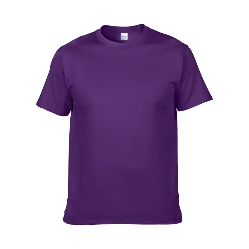 Pure Cotton Gray T-Shirt for Men Women 180g Export Large - Image 15