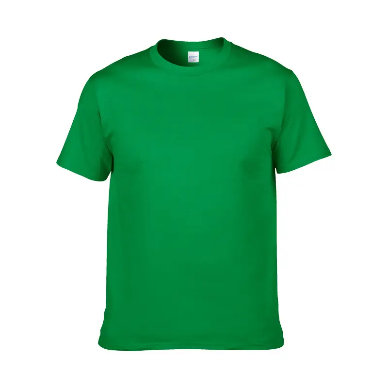 Pure Cotton Gray T-Shirt for Men Women 180g Export Large - Image 17