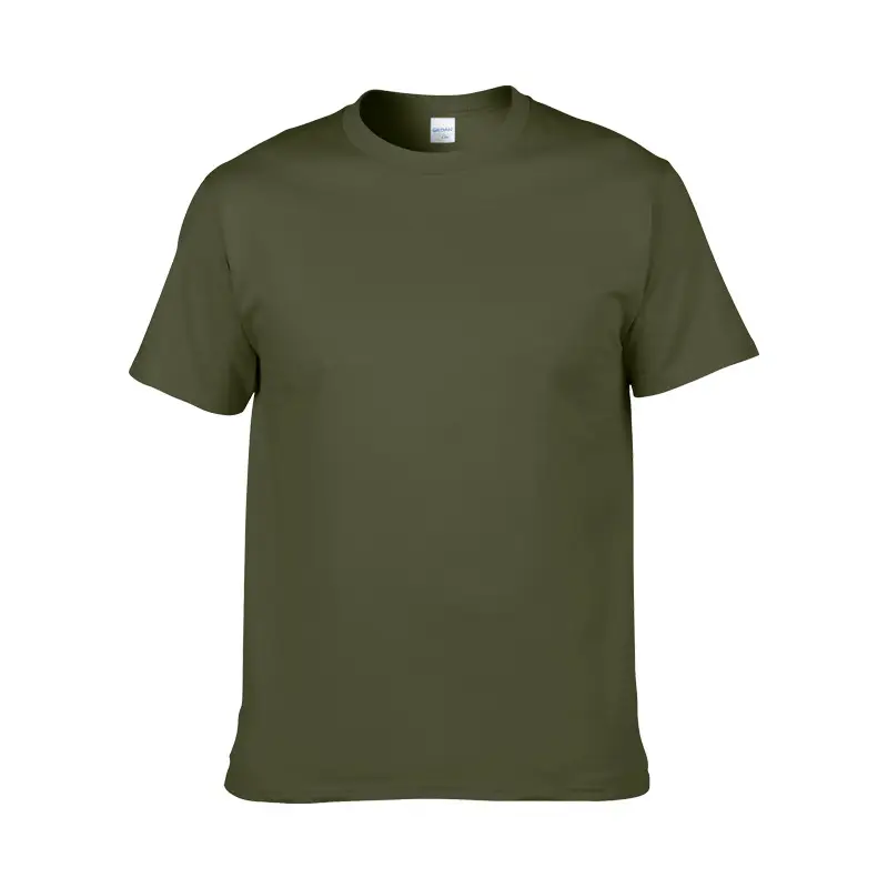 Pure Cotton Gray T-Shirt for Men Women 180g Export Large - Image 18