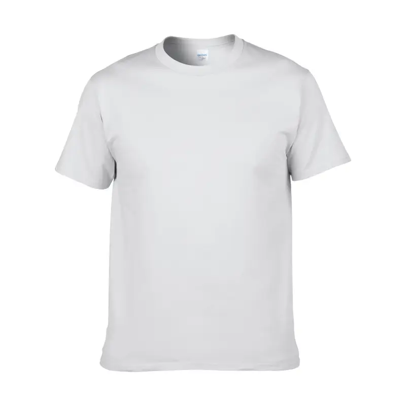 Pure Cotton Gray T-Shirt for Men Women 180g Export Large - Image 2