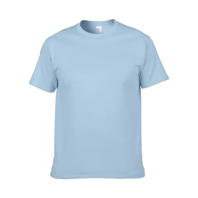 Pure Cotton Gray T-Shirt for Men Women 180g Export Large - Image 6