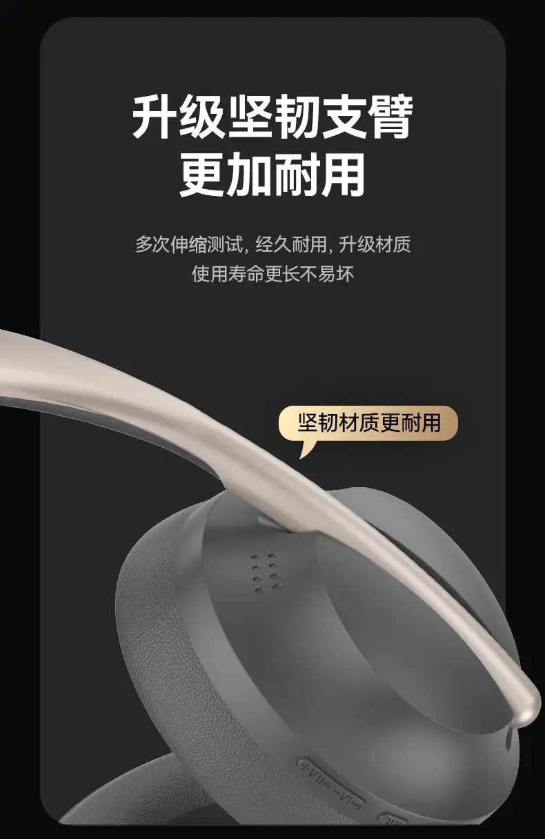 Wireless Over-Ear Bluetooth Headphones P733 Grey — feature 11