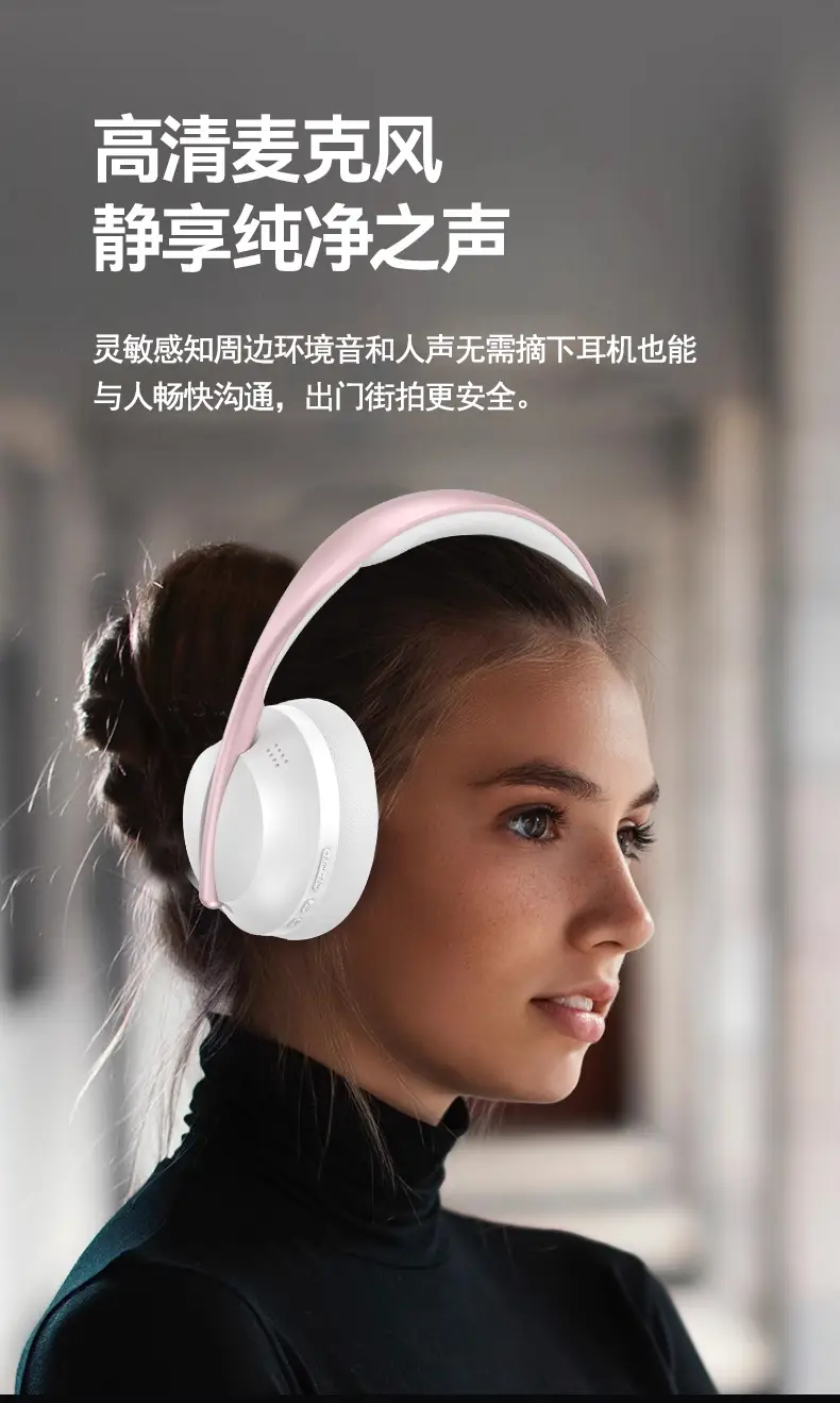 Wireless Over-Ear Bluetooth Headphones P733 Grey — feature 8
