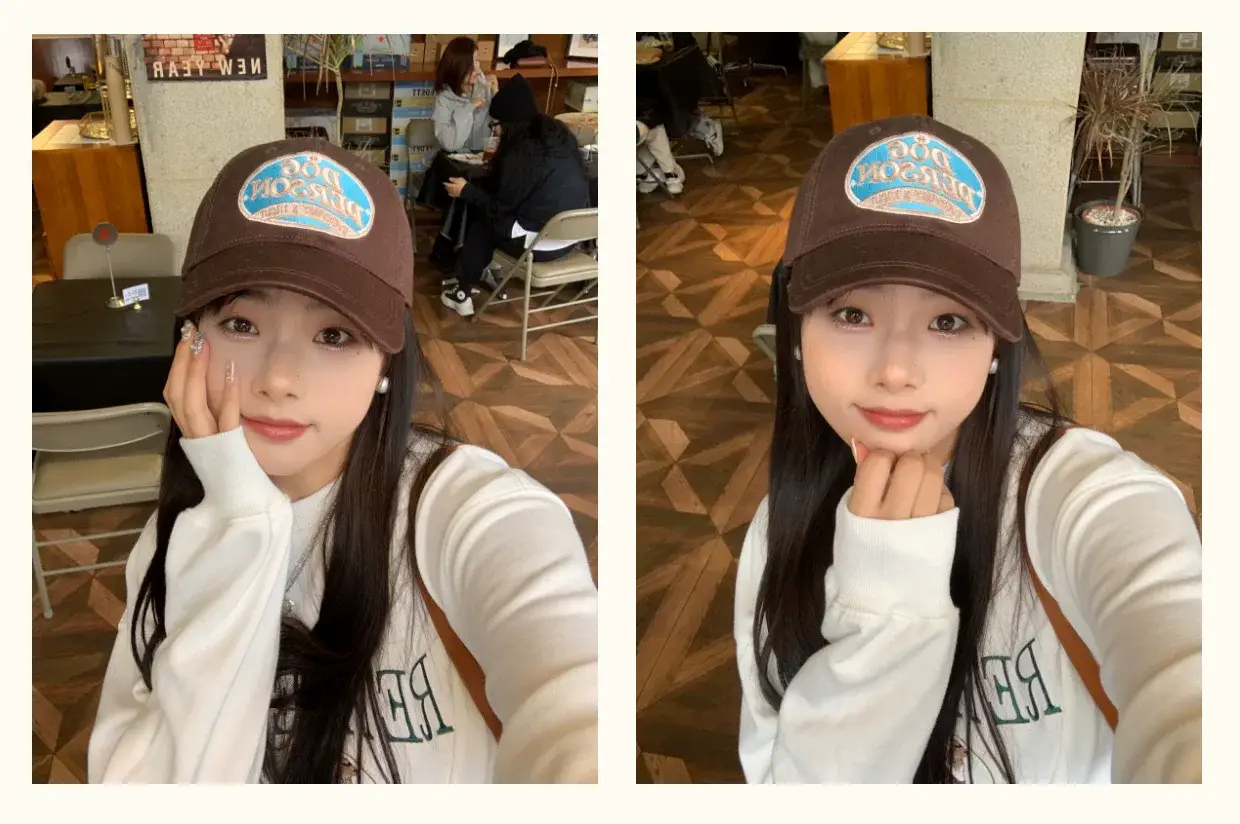 Women American Retro Embroidered Cap Baseball Cap — feature 10
