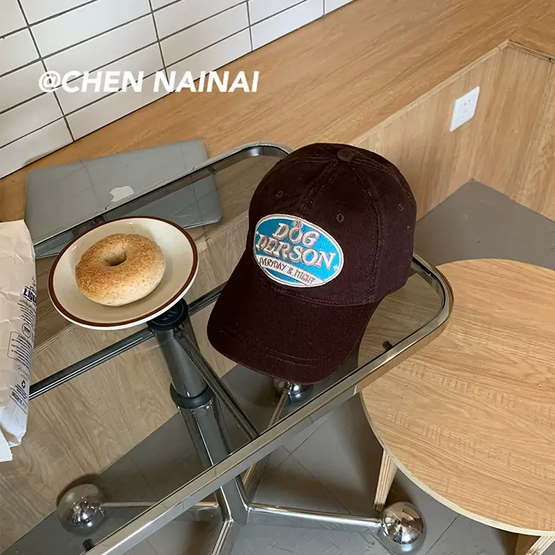 Women American Retro Embroidered Cap Baseball Cap — feature 7