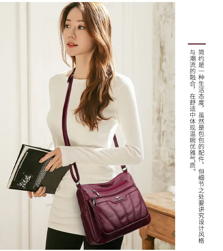 Black Embroidered Shoulder Crossbody Bag for Women 2025 — feature 16