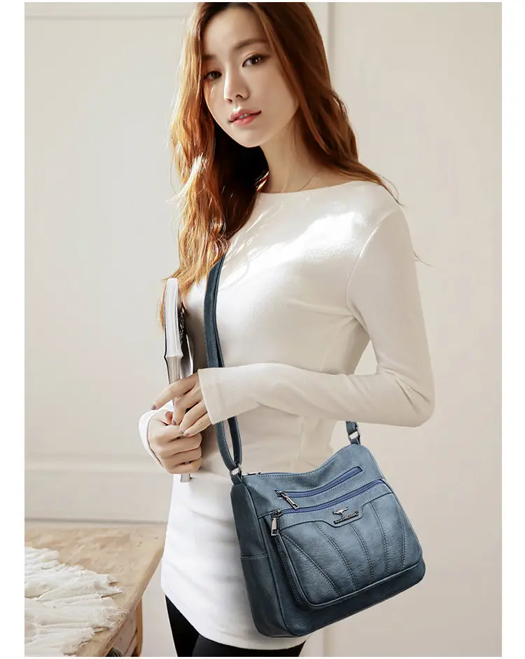 Black Embroidered Shoulder Crossbody Bag for Women 2025 — feature 18
