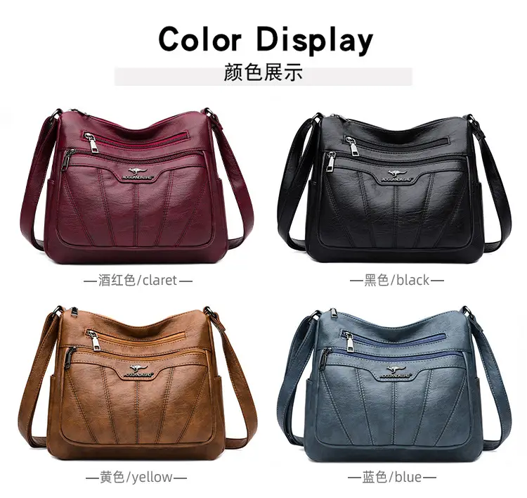 Black Embroidered Shoulder Crossbody Bag for Women 2025 — feature 19
