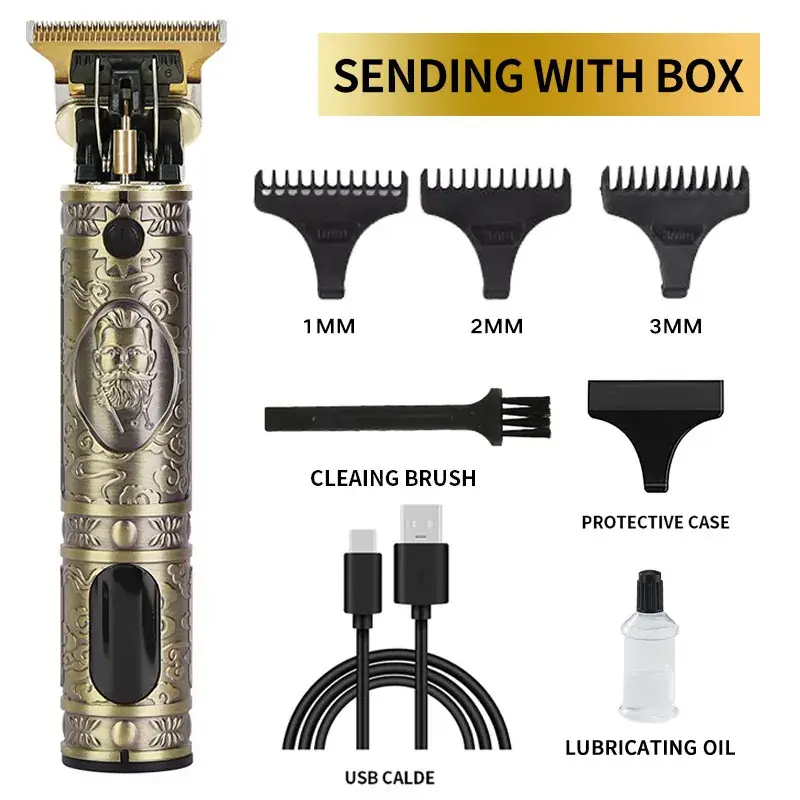 Cross-Border T9 Hair Clipper Bald Electric Clipper Oil Head - Image 4