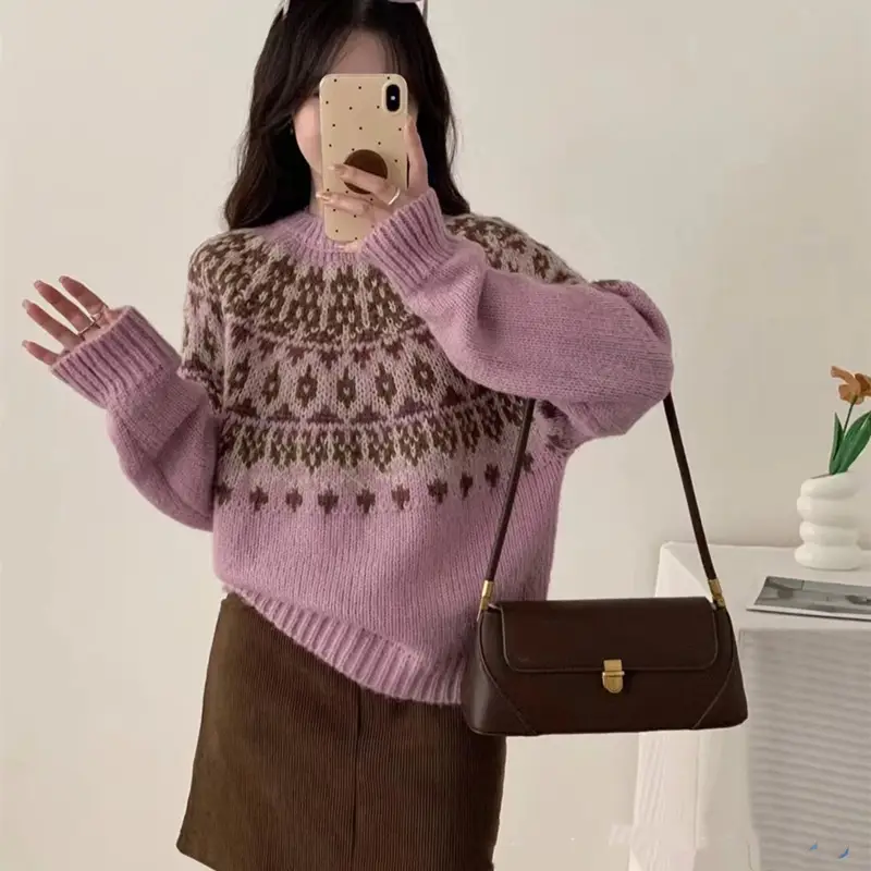 Hollow Knitted V Neck Top Yellow Summer Wear — feature 19