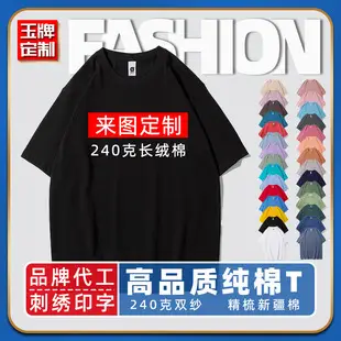 American Cotton 250G Crewneck T-Shirt Multi Color — feature 7