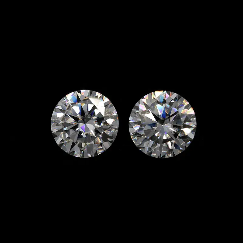 Moissanite Def Color Round Bare Stone 8x8mm - Image 2