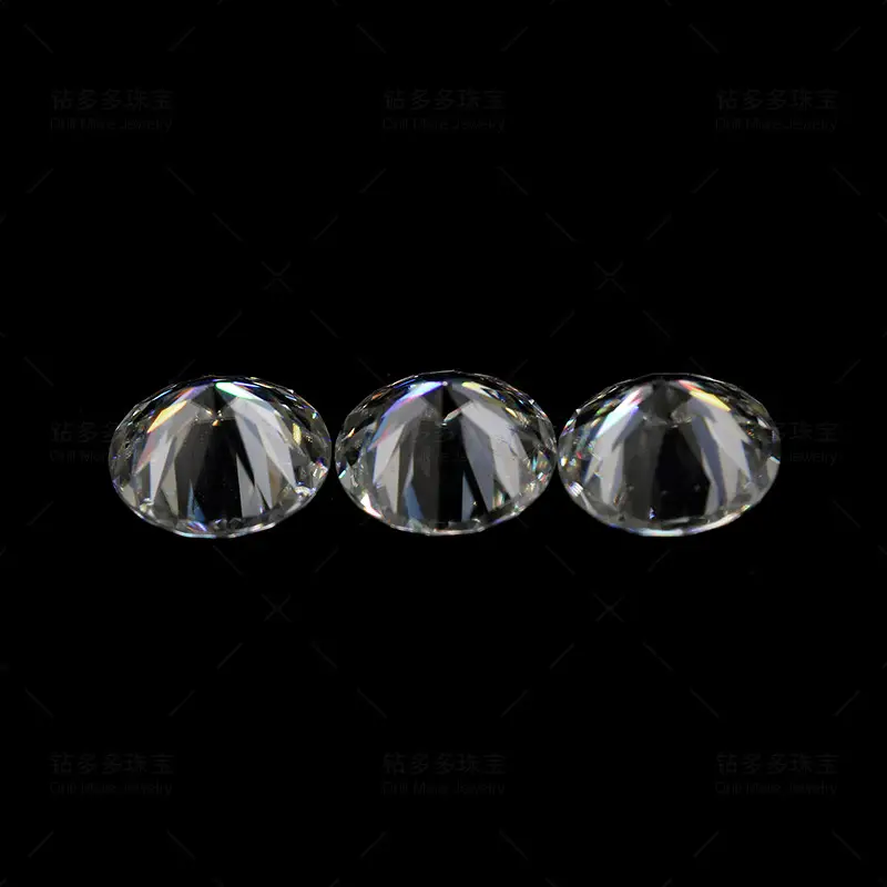 Moissanite Def Color Round Bare Stone 8x8mm — feature 8