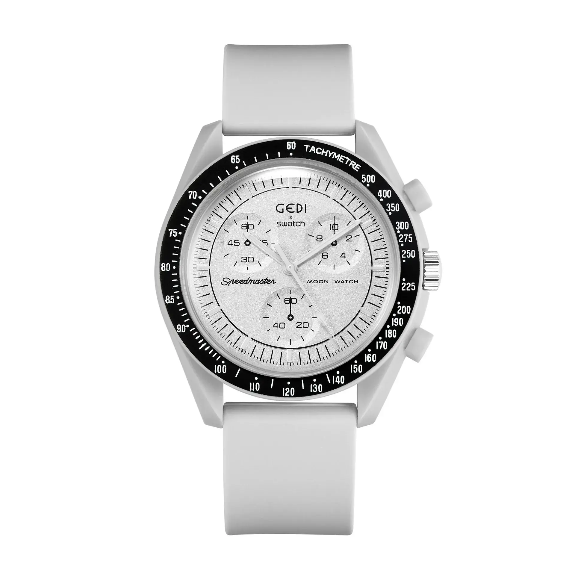 Pink Silicone Student Watch with Chronograph Function - Image 4
