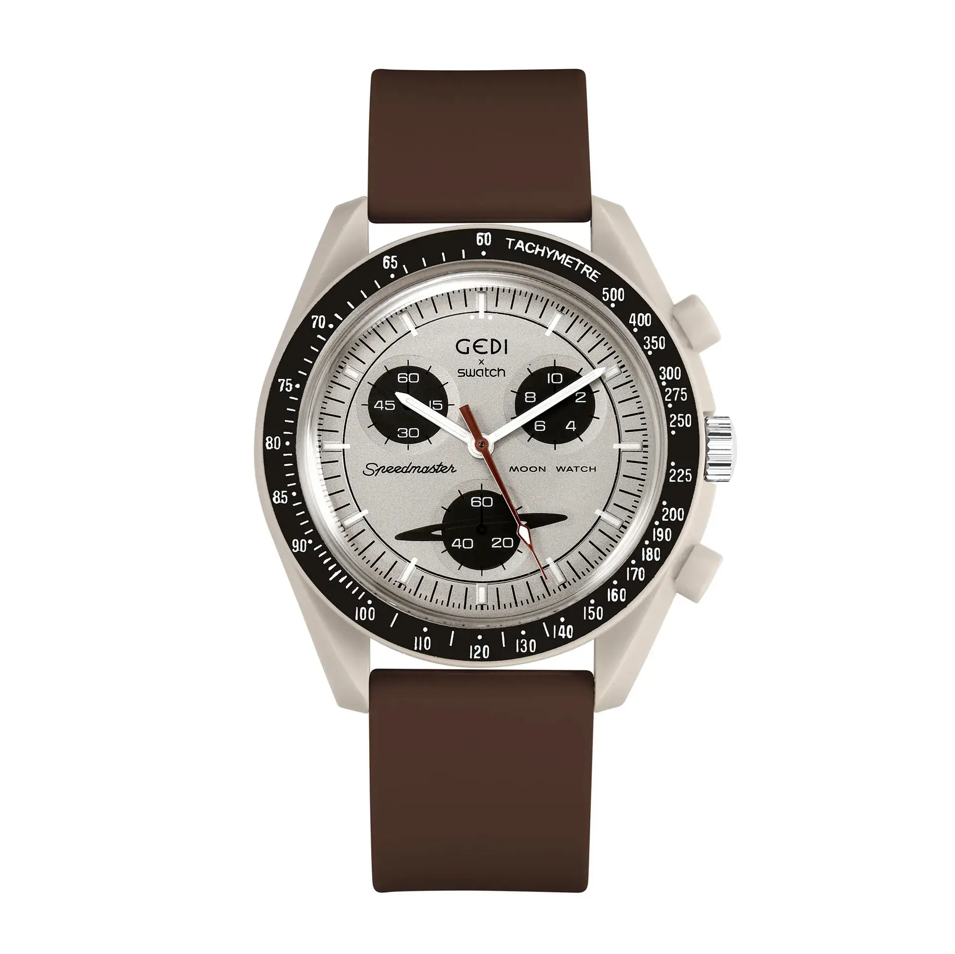 Pink Silicone Student Watch with Chronograph Function - Image 3