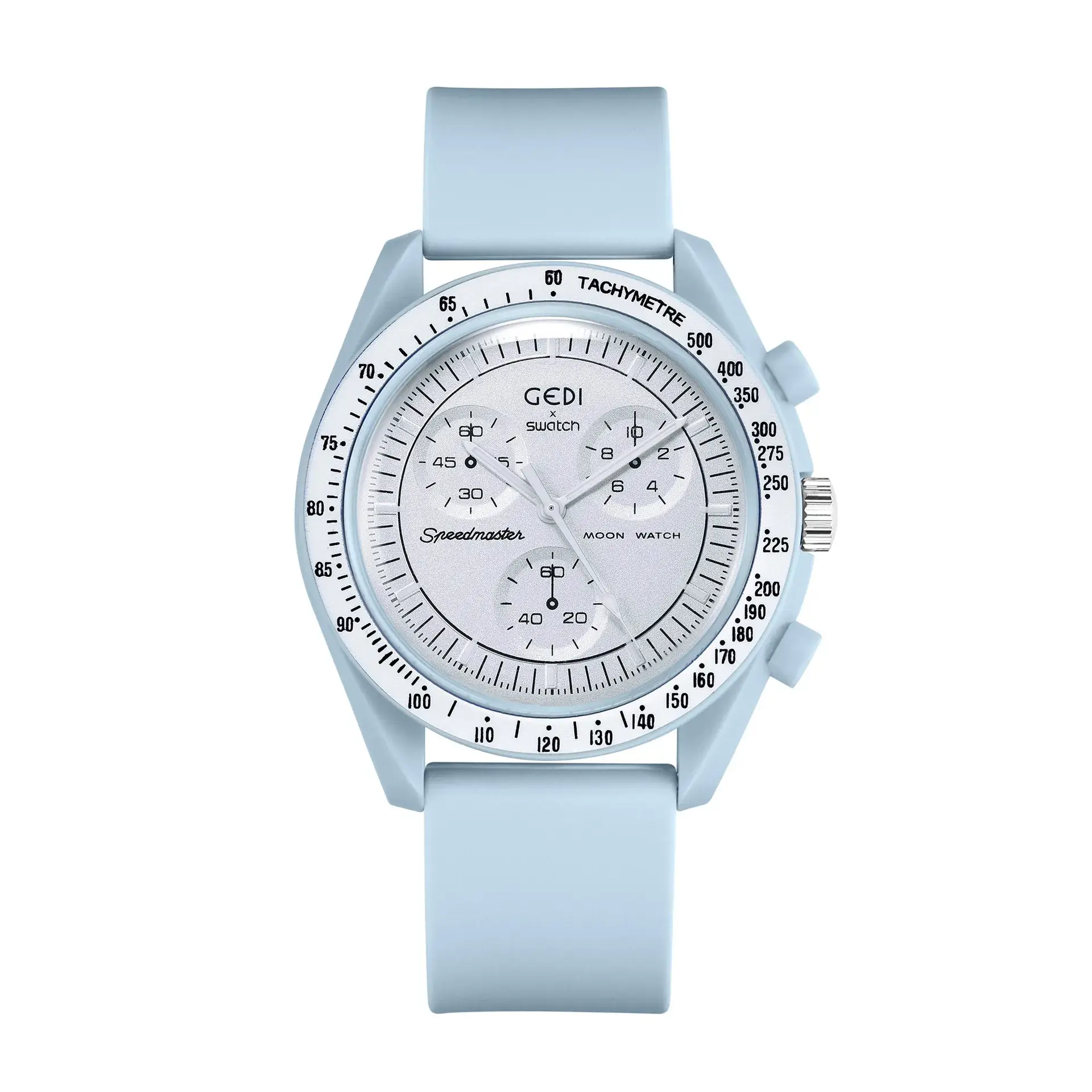 Pink Silicone Student Watch with Chronograph Function - Image 5