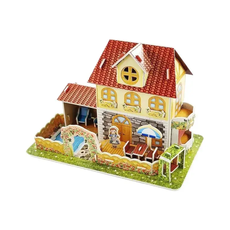 3D Jigsaw Puzzle Toy Helicopter Paper Foam Medium - Image 44