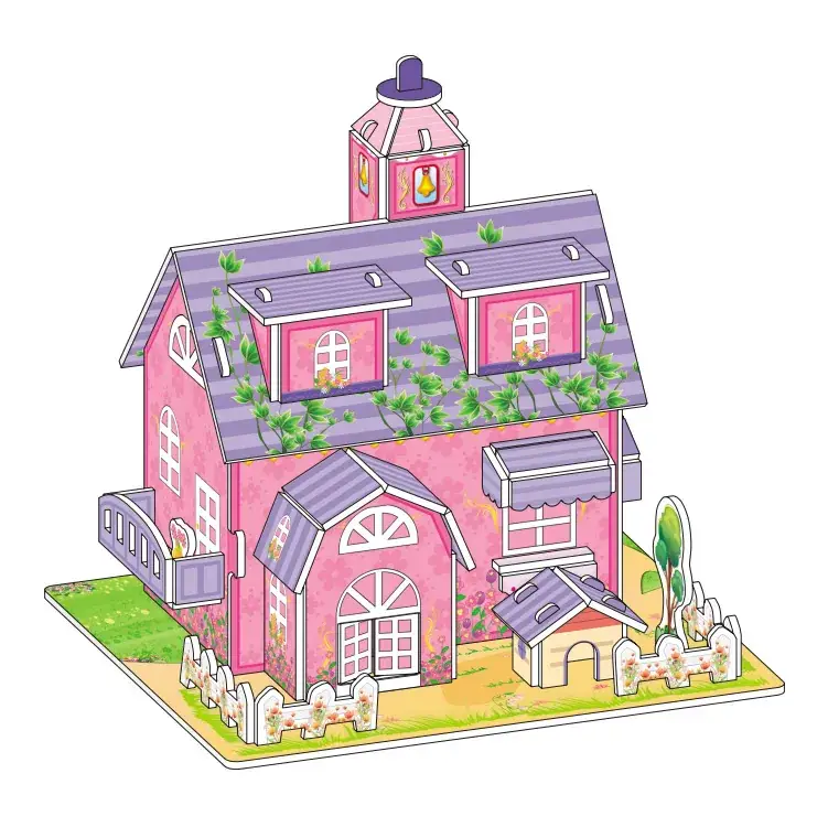 229 Pink Villa Medium 14*21