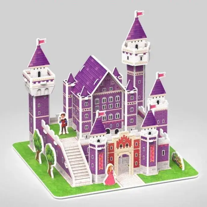 127 purple castle medium 14*21