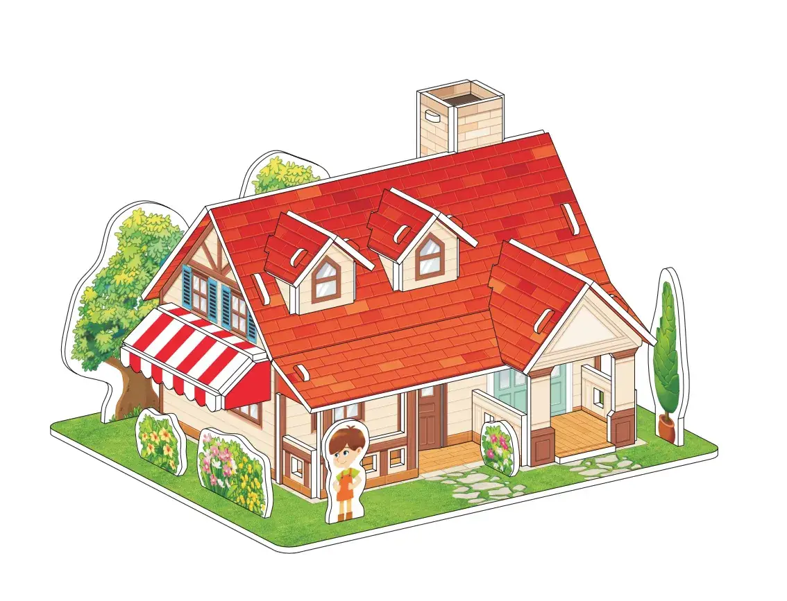 233 red house medium 14*21