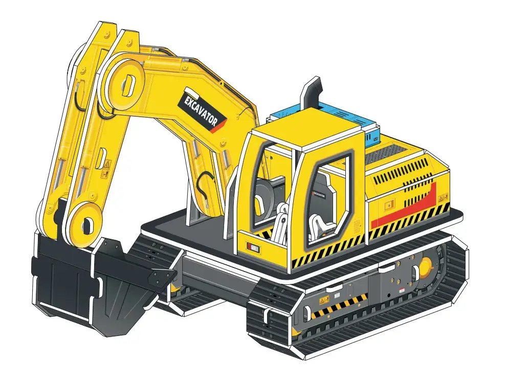 236 Excavator Medium 14*21