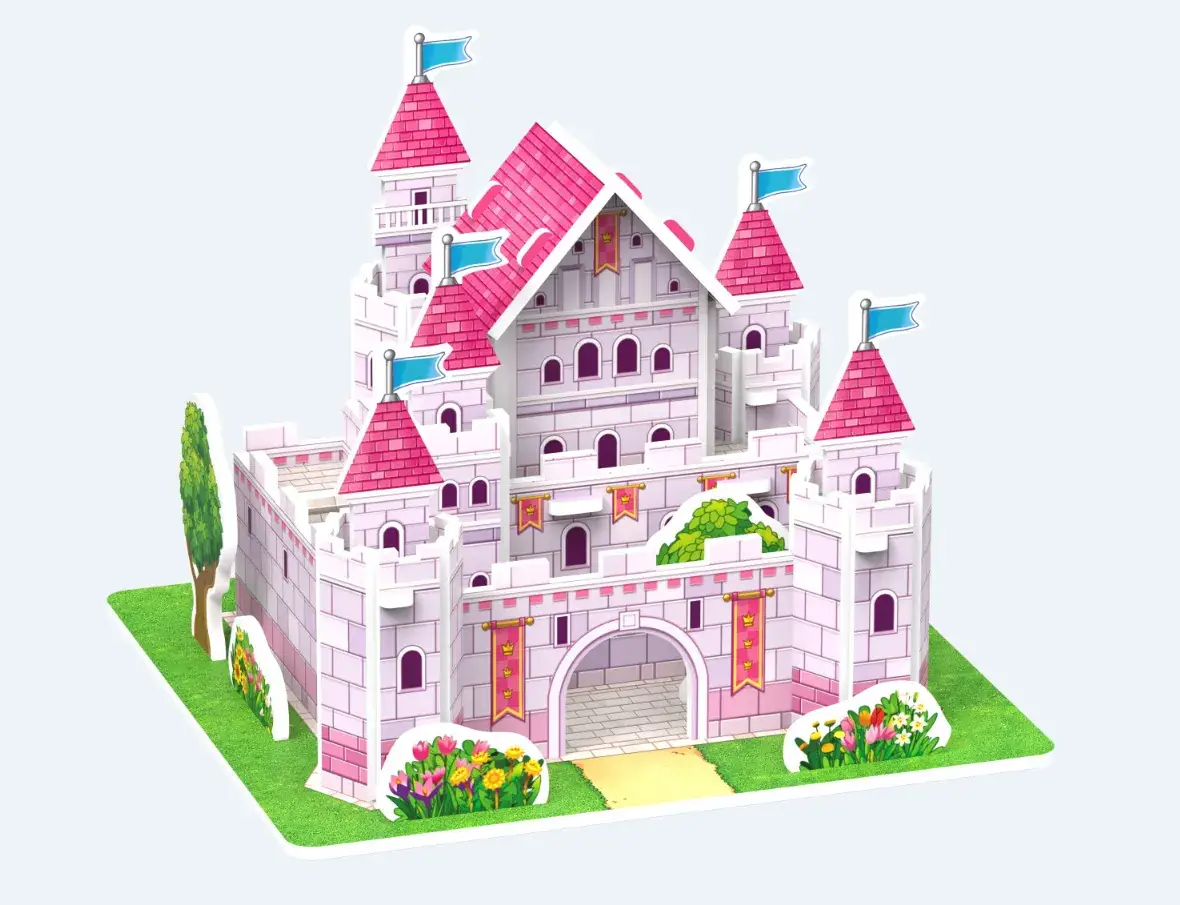 3D Jigsaw Puzzle Toy Helicopter Paper Foam Medium - Image 18